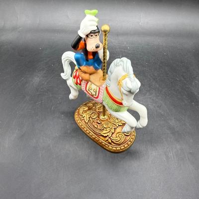 Sale Photo Thumbnail #389: With original box. Was repaired, goofy figure was re-attached to the saddle. Not too noticeable, See photos for details. No other visible marks or damage of any kind.