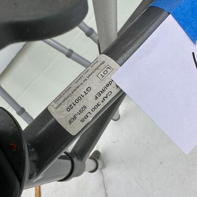 Lot of 2 foldable walkers