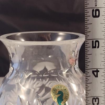 Waterford Crystal 1998 Mother's Day Vase with Flowers