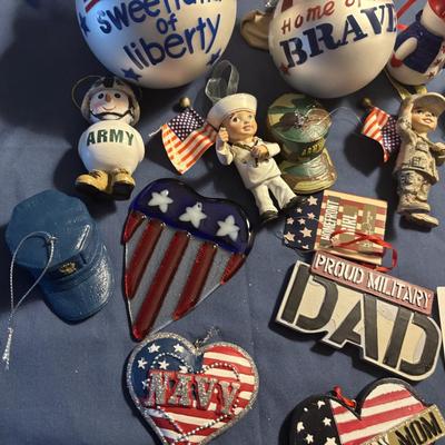 Military Christmas Ornaments