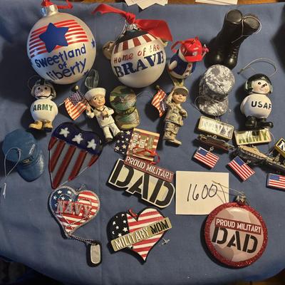 Military Christmas Ornaments