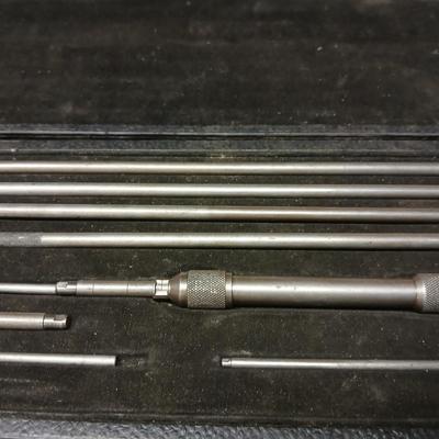 Vintage Starrett Inside Micrometer Set – USA Made in Original Case