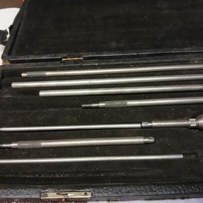 Vintage Starrett Inside Micrometer Set – USA Made in Original Case