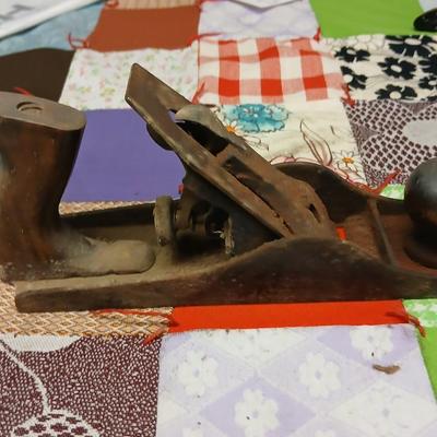 Vintage Wood & Cast Iron Bench Plane –