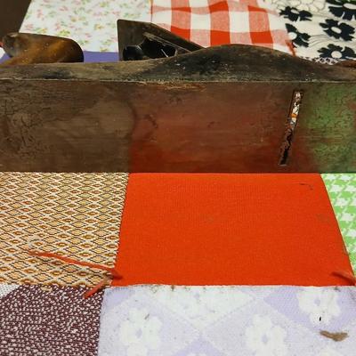 Vintage Wood & Cast Iron Bench Plane –