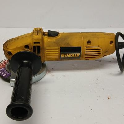 DeWalt DW400 4-1/2" Angle Grinder – 10,000 RPM, Corded, Works