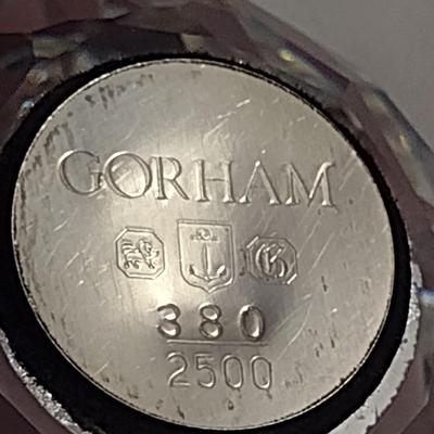 Gorham Crystal Faceted Egg Shaped Paper Weight- Limited Edition 380/2500