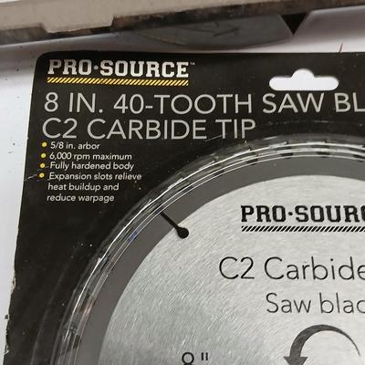 Vintage Wards Powr-Kraft Circular Saw – 7 1/4” Blade + Extra 8" Pro-Source Blade