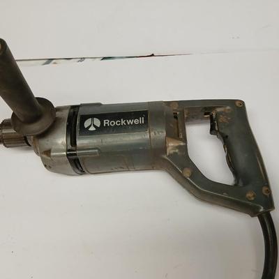 Vintage Rockwell 1/2” Reversing Drill – Model 1191, 750 RPM, Heavy-Duty USA-Made