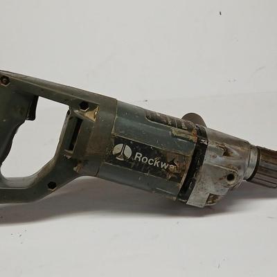Vintage Rockwell 1/2” Reversing Drill – Model 1191, 750 RPM, Heavy-Duty USA-Made
