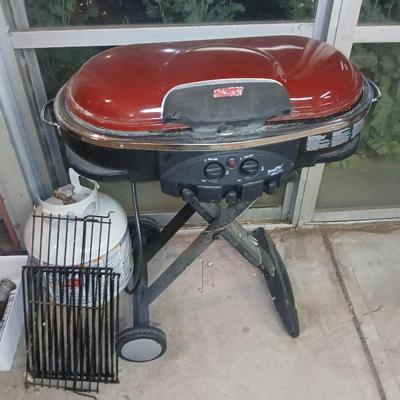 Coleman RoadTrip Portable Propane Grill with Full Blue Rhino Tank