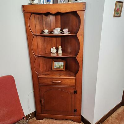 Corner Cabinet Hutch 27" x13"x 64"