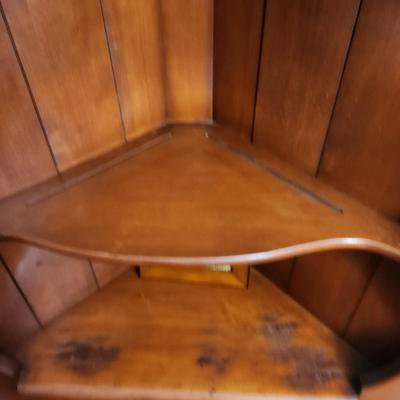 Corner Cabinet Hutch 27" x13"x 64"