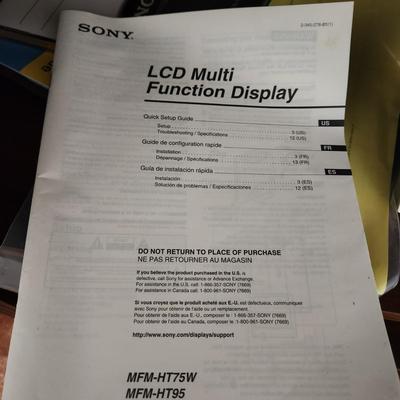 Sony LCD Multi Function Display