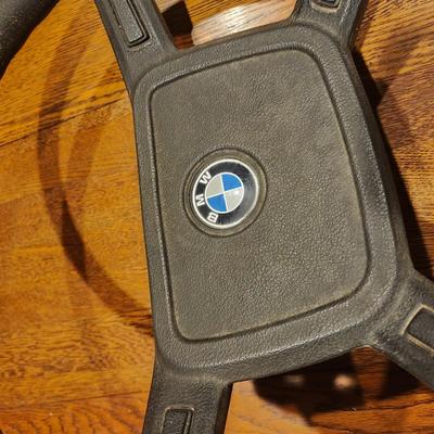 2 Vintage BMW Sterring Wheels