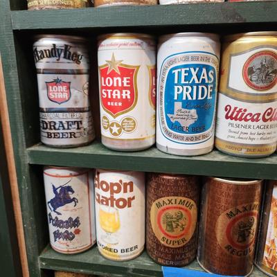 5 Shelves Beer can Collection Bar Man Cave Decor lot 80
