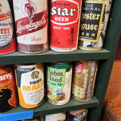 5 Shelves Beer can Collection Bar Man Cave Decor lot 80