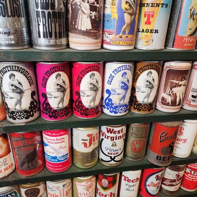 5 Shelves Beer can Collection Bar Man Cave Decor lot 80
