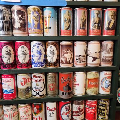 5 Shelves Beer can Collection Bar Man Cave Decor lot 80