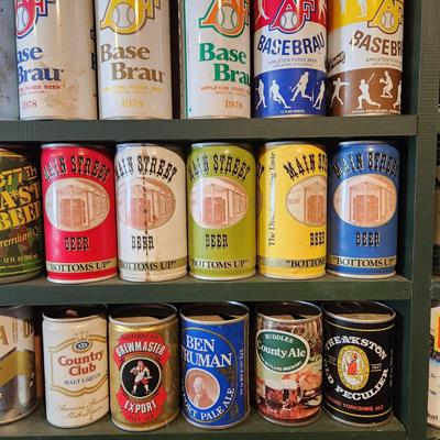 5 Shelves Beer can Collection Bar Man Cave Decor lot 82
