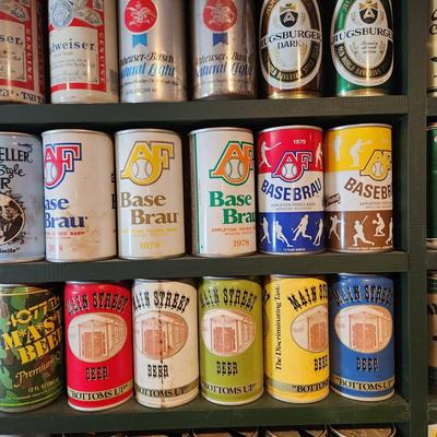 5 Shelves Beer can Collection Bar Man Cave Decor lot 82