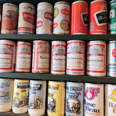 5 Shelves Beer can Collection Bar Man Cave Decor lot 82