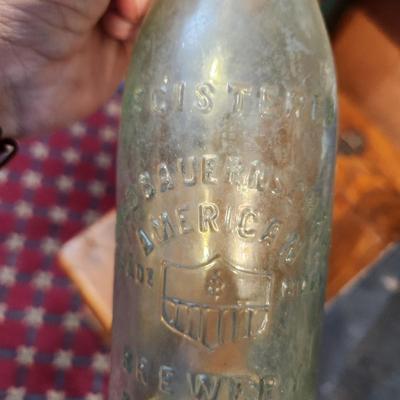 Mixed lot of Vintage Beer Bottles & Can Collection Cone Top Baltimore Brewers