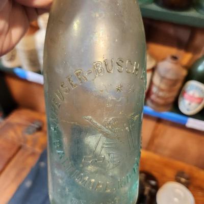 Mixed lot of Vintage Beer Bottles & Can Collection Cone Top Baltimore Brewers