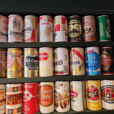 5 Shelves Beer can Collection Bar Man Cave Decor lot 85