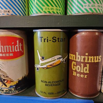 5 Shelves Beer can Collection Bar Man Cave Decor lot 85