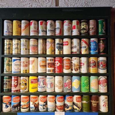 5 Shelves Beer can Collection Bar Man Cave Decor lot 85