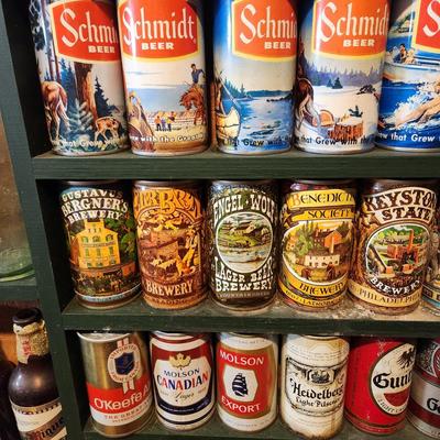 5 Shelves Beer can Collection Bar Man Cave Decor lot 86