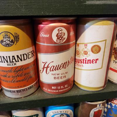 5 Shelves Beer can Collection Bar Man Cave Decor lot 86