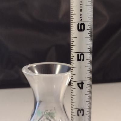 Galway Irish Crystal Small Vase- Approx 4 3/8" Tall