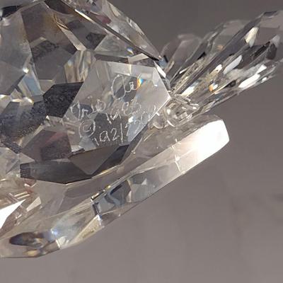 Vintage Iris Arc Crystal Peacock Figurine- Limited Edition 192/2500