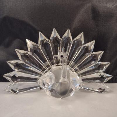 Vintage Iris Arc Crystal Peacock Figurine- Limited Edition 192/2500