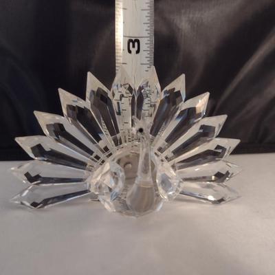Vintage Iris Arc Crystal Peacock Figurine- Limited Edition 192/2500