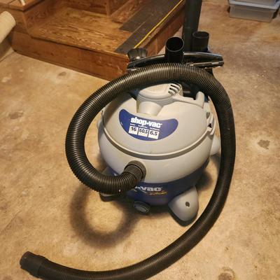Shop Vac 16 Gallon 6.5 HP tested