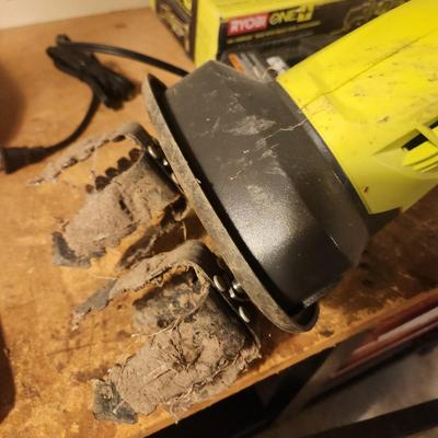 Ryobi 18v Battery Tool Lot Tiller , Circular Saw, One+Jobplus Tool