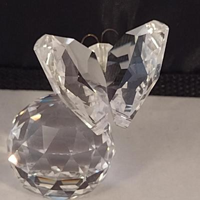 Vintage The Crystal Zoo Butterfly Figurine