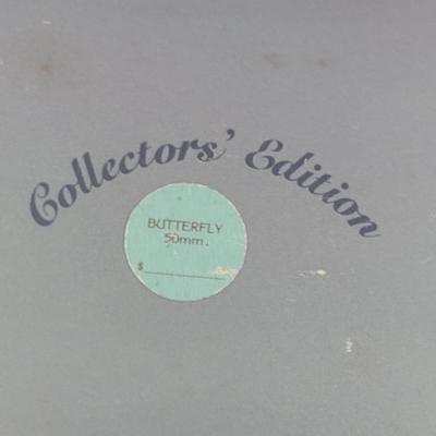 Vintage The Crystal Zoo Butterfly Figurine