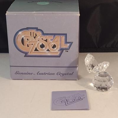 Vintage The Crystal Zoo Butterfly Figurine