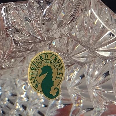 Waterford German Crystal Large Christmas Tree Figurine- Approx 6 1/2" Tall