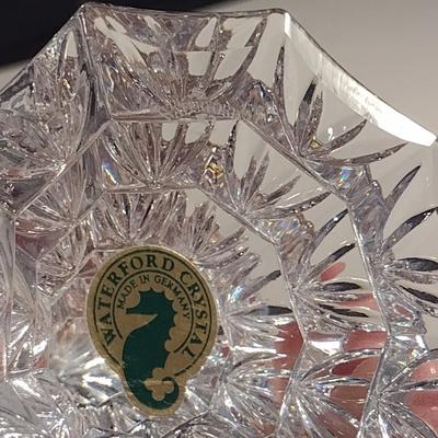 Waterford German Crystal Medium Christmas Tree Figurine- Approx 4 1/2" Tall
