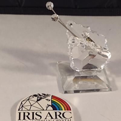 Iris Arc Austrian Crystal Butterfly Figurine