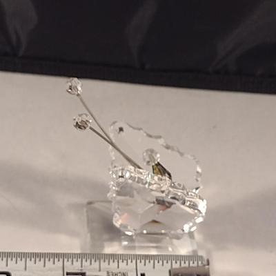 Iris Arc Austrian Crystal Butterfly Figurine