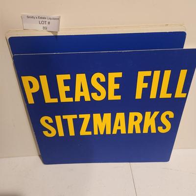 5 Cardboard Ski Resort Skiing Signs