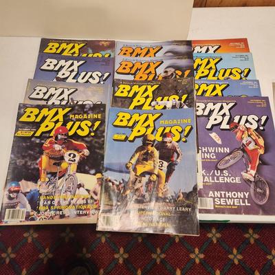 Lot of BMX Plus Bicycle Magazines 1980 1981