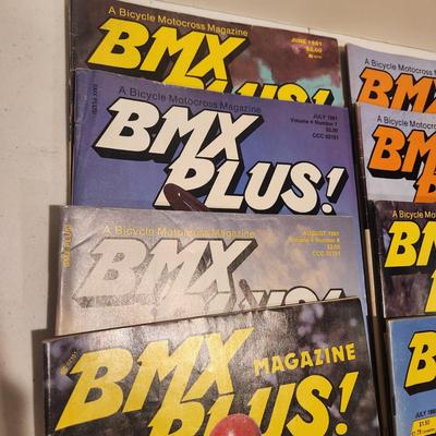 Lot of BMX Plus Bicycle Magazines 1980 1981