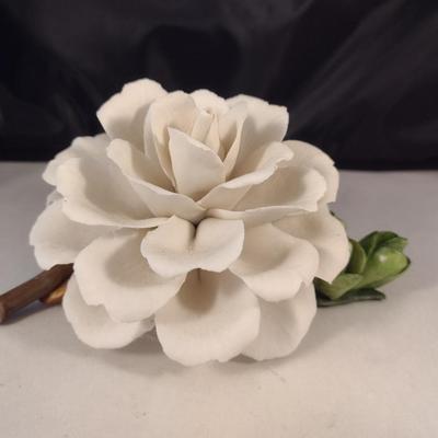 Napoleon Italian Porcelain Camelia Figurine- Approx 3" Tall, 6" Wide